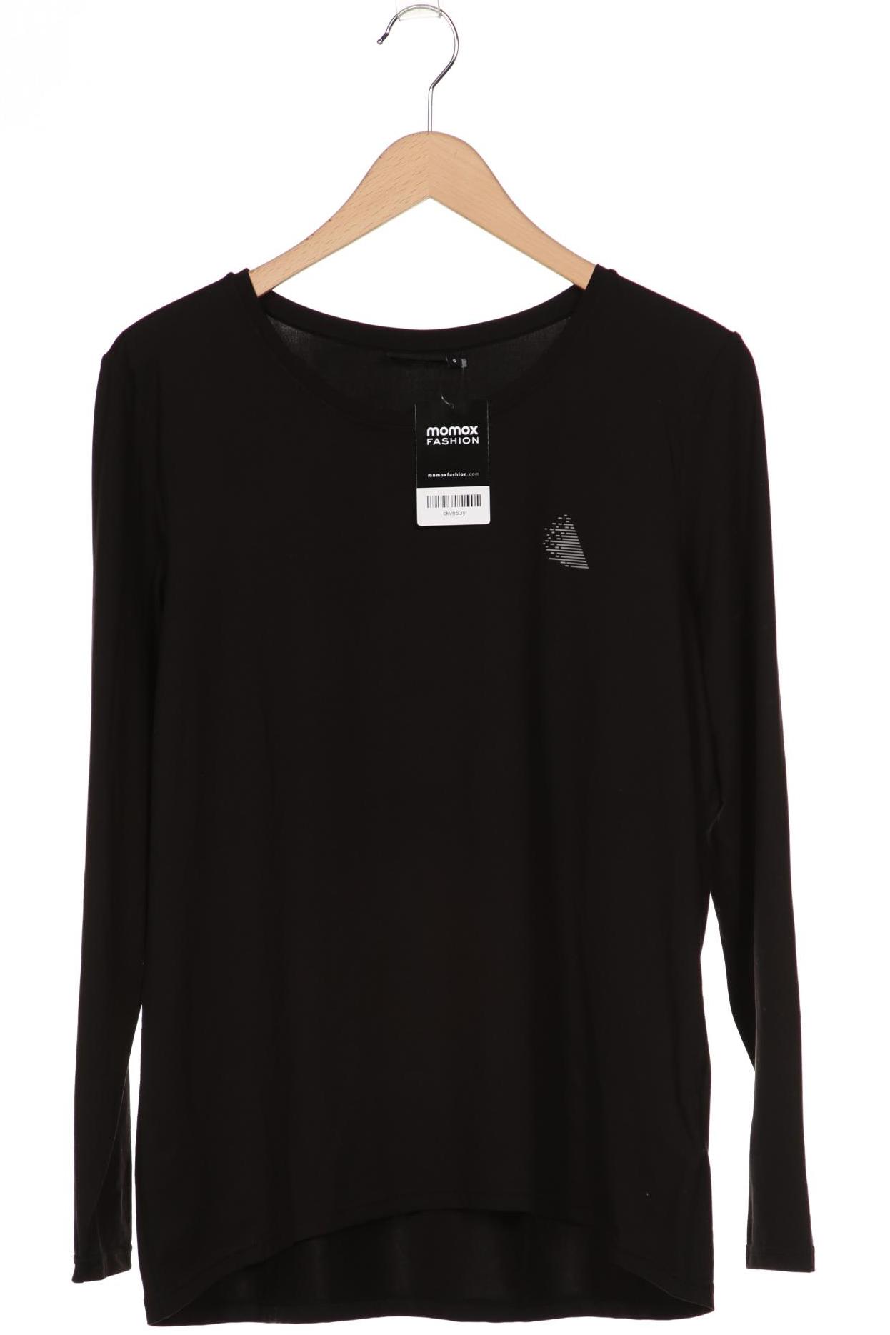 Zizzi Damen Langarmshirt, schwarz, Gr. 36 von Zizzi