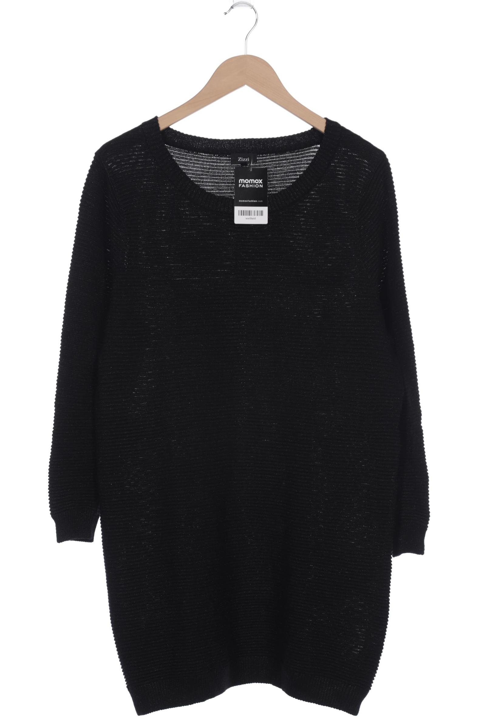 Zizzi Damen Pullover, schwarz von Zizzi