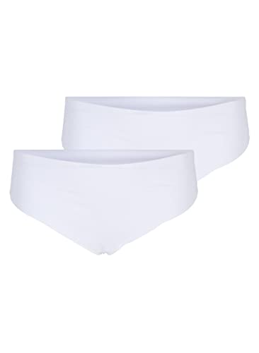 Zizzi Devoted by Große Größen Damen 2er-Pack Invisible G-String Gr 48 Bright White von Zizzi
