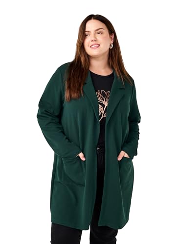 Zizzi Flash by Damen Großen Größen Langer Blazer Taschen Größe Gr L Scarab Zizzi Flash by Damen Großen Größen Langer Blazer Taschen Größe Gr L Scarab von Zizzi