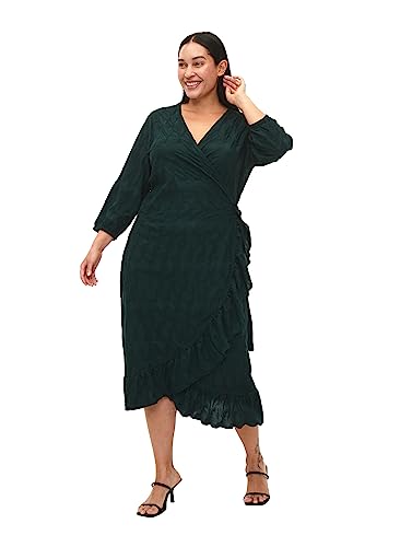 Zizzi Flash by Damen Großen Größen Wickelkleid 3/4-Ärmeln Größe 42-44 Scarab Zizzi Flash by Damen Großen Größen Wickelkleid 3/4-Ärmeln Größe 42-44 Scarab von Zizzi