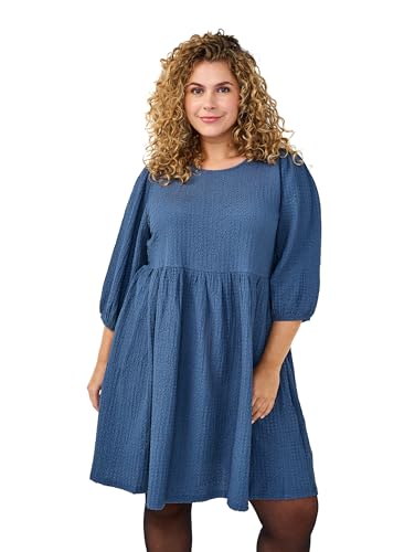 Zizzi Flash by Frauen Große Größen Kleid 3/4-Ärmel A-Form Größe Gr M Sargasso Sea Zizzi Flash by Frauen Große Größen Kleid 3/4-Ärmel A-Form Größe Gr M Sargasso Sea von Zizzi