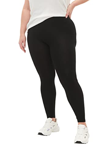 Zizzi Große Größen Damen Viskoseleggings Gr Gr S (42/44) Black von Zizzi