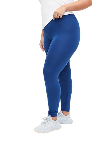 Zizzi Große Größen Damen Viskoseleggings Gr Gr M (46/48) Monaco Blue von Zizzi