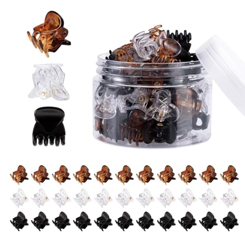 48 Pack Elegante Haarklaue Kleine Klaue Strong Hold Haarthaare Tägliche Verschleiß Für Kleinkind Und Erwachsene von Zktfyshk