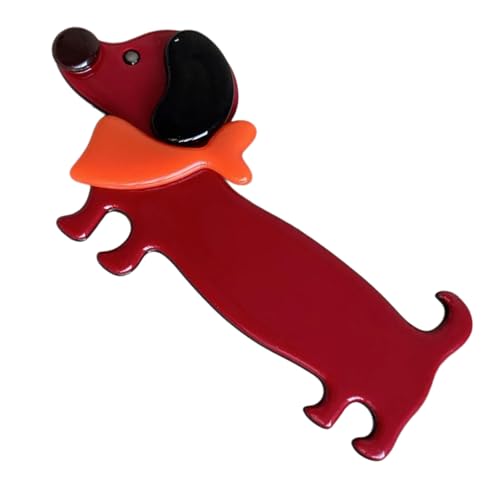 Beliebte Acetat Dackel Haarclip Fun Wurst Hundehaarclip Für Alle Altersgruppen Schöne Haare Barrettes Seiten Haarstyling Clip von Zktfyshk