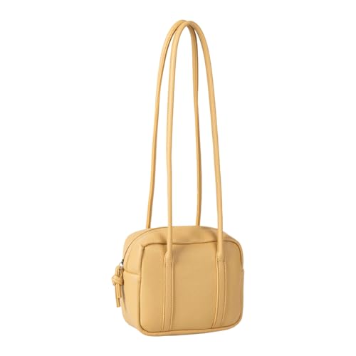Damen-Achseltasche, trendige Handtasche, passend zu Unterarm-Geldbörse, koreanischer Stil, Schultertasche, stilvolle Pendlertasche für den täglichen Gebrauch, gelb, As shown in the figure von Zktfyshk