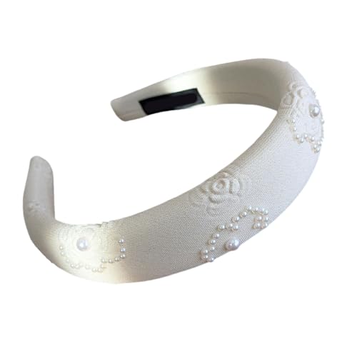 Einzigartige Damen-Stirnbänder mit Perlenverzierungen, modisches Haar-Accessoire, elegantes Haarband für besondere Anlässe von Zktfyshk
