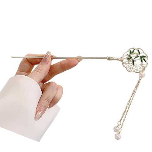 Eleganter Metall-Haarschmuck für Damen, antikes Design, Haarnadel kombiniert moderne Mode mit kulturellem Design für Frauen von Zktfyshk