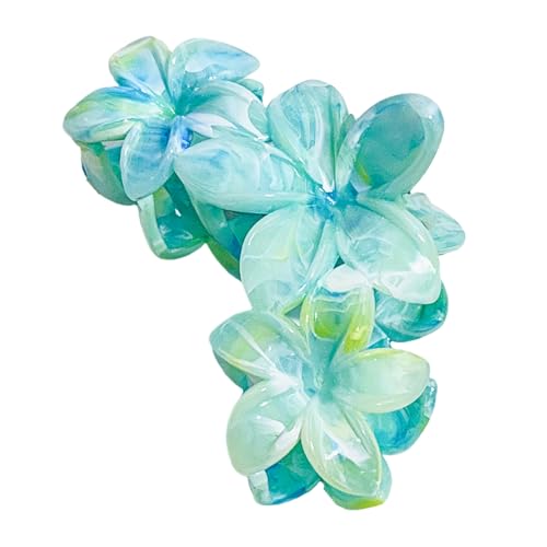 Frangipani-Haarklammer mit eleganter Marmor-Optik, mit mehreren Farboptionen, praktisches Harz-Haar-Accessoire für den täglichen Gebrauch Frangipani-Haarklammer mit eleganter Marmor-Optik, mit mehreren Farboptionen, praktisches Harz-Haar-Accessoire für den täglichen Gebrauch von Zktfyshk