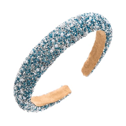 Frauen Die Glitzernde Strassstadeband Perlen Besetzt Haarband Für Brauthochzeit Und Tägliche Verwendung Von Modezubehör Verwenden von Zktfyshk