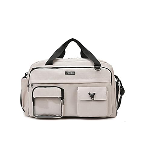 Große Kapazität Gym Reisetasche mit wasserdichter Duffle Handtasche Schuhfach für Sport Essential Wet Dry Trennung, Wie in der Abbildung gezeigt, 26*20*50 von Zktfyshk