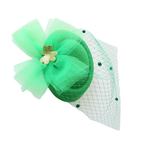 Grüner Mesh Haare Barrettes Faszinator Für Stpatricks Und Themenpartys Die Gesichtsmaske Kopfbedeckung Sammeln Grüner Mesh Haare Barrettes Faszinator Für Stpatricks Und Themenpartys Die Gesichtsmaske Kopfbedeckung Sammeln von Zktfyshk