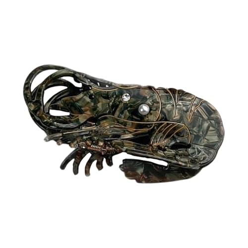 Haarklammer mit großen Strasssteinen, Perlen, Acetat, für Damen und Mädchen, modisch, Haar-Accessoires, Party, täglicher Gebrauch von Zktfyshk