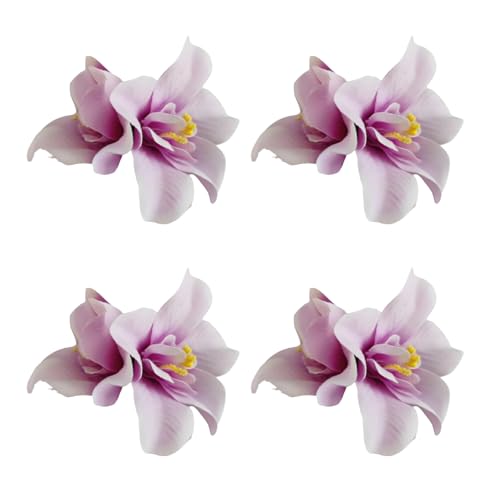 Haarnadeln mit hawaiianischem Blumen-Design, realistisches Hibiskus-Design, dekorative Haarspangen, Urlaubsmottopartys, 4 Stück Haarnadeln mit hawaiianischem Blumen-Design, realistisches Hibiskus-Design, dekorative Haarspangen, Urlaubsmottopartys, 4 Stück von Zktfyshk