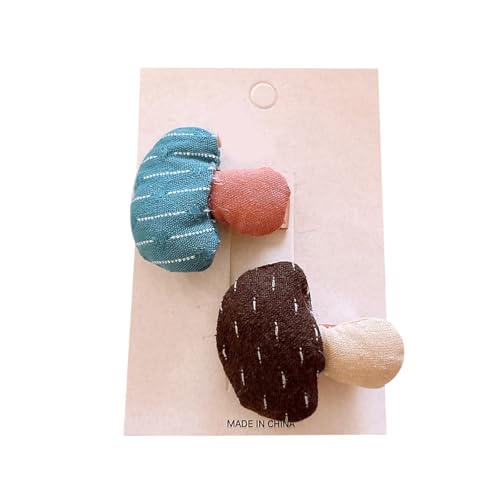 Kinder-Haarspange mit Pilz-Motiv, lustige Haarspange, klein, schöne Haarspange für Partys und den täglichen Gebrauch von Zktfyshk