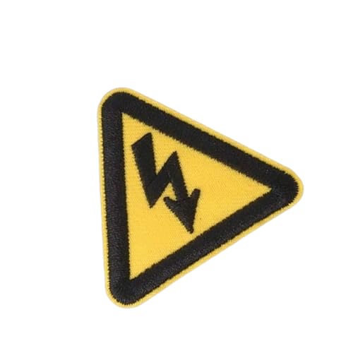 Kreatives Design, Haarschmuck mit Warnschild, moderne Haarspange, einzigartiges Haarteil für modische Erinnerung von Zktfyshk