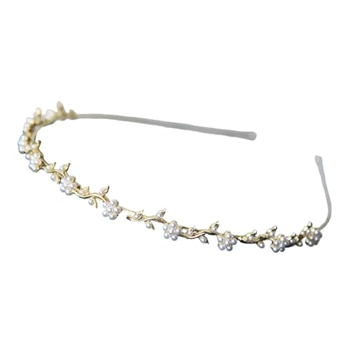 Moderner Haarreif mit Schmetterlingen und Perlen Haarschmuck für Hochzeit, Konfirmation und Dirndl Outfits von Zktfyshk