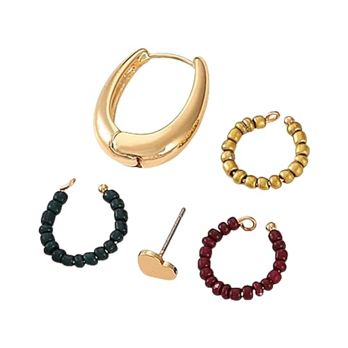 Modische Ohrmanschette, kein Piercing, lässiges Ohr-Accessoire, Legierung, Textur für Pendlerpartys und Reisen von Zktfyshk