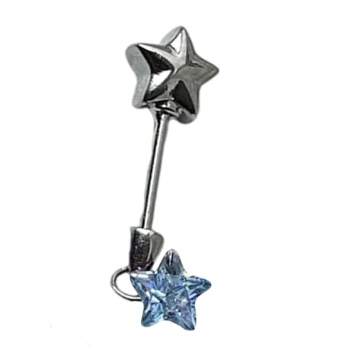 Modische Sternstab-Zirkonia-Ohrstecker mit leichtem und bequemem Design für den täglichen Gebrauch von Zktfyshk