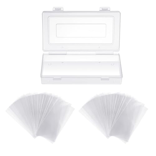 Packung Mit 100 Transparenten Geldhülsenwährungsheilhalter Mit Speicherbox Für Banknote Sammlung Und Protectng von Zktfyshk
