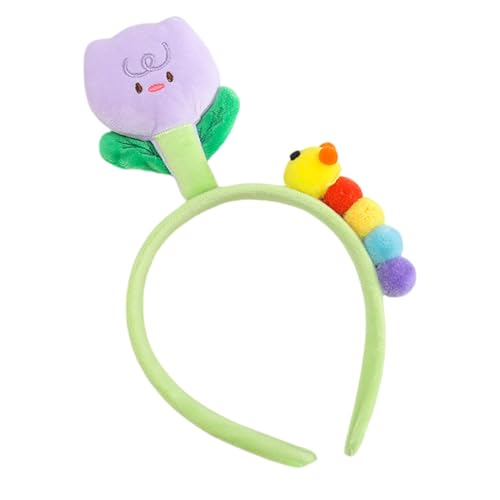 Schöne Blumenstirnbänder Lustige Cartoon Kopfstück Festivals Haare Reifen Für Kinder Teenager Und Frauen von Zktfyshk