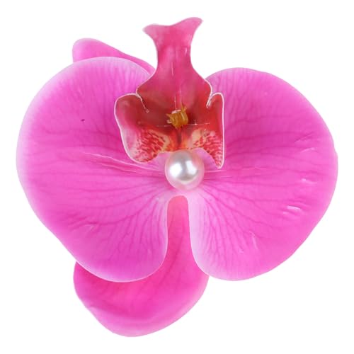 Simulation Orchideen Haarklauenclip Für Mädchen Haarklemmen Spring Friseur Werkzeug Ponytailhalter Haarkiefer Clip Haarschmuck von Zktfyshk