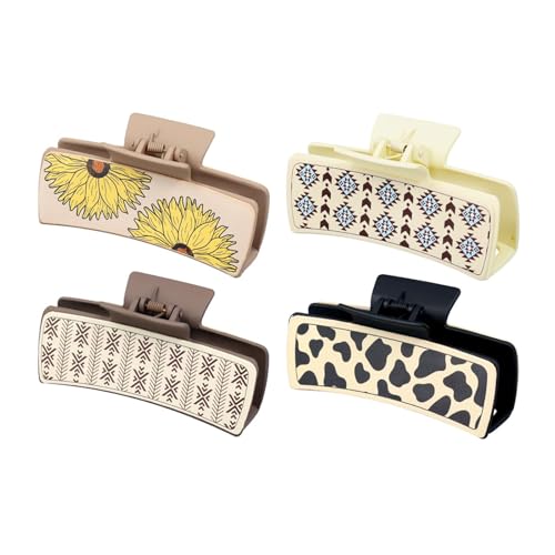 Square Form Claw Clip Anzug Frauen Country Styles Kopfschmuck Kreativer Haarschlüsse Für Halloween Enthusiasten von Zktfyshk