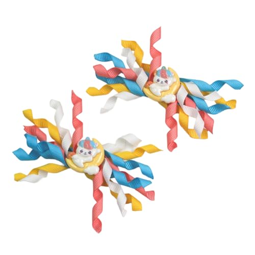 Stilvolle Oster-Cartoon-Haarspange für Kinder, buntes Band, Haarnadeln, verleiht Festival-Touch, Party-Haar-Accessoire von Zktfyshk