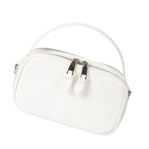 Trendige Damentasche im koreanischen Stil, Handtasche, modische Umhängetasche, Tragegriff oben, einfarbig, Pendlertasche, Wie in der Abbildung gezeigt, As shown in the figure von Zktfyshk