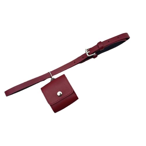Verstellbare Hüfttasche aus PU-Leder, abnehmbare Geldbörse für Damen, lässiges Outfit, Accessoire, einfarbiges Design von Zktfyshk