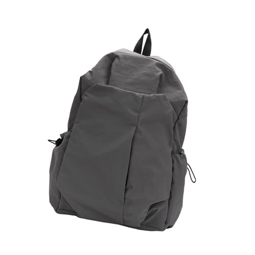 Zktfyshk Geräumiger Reiserucksack für Damen und Herren mit mehreren Taschen und bequem für den täglichen Gebrauch, grau, 45x30x15cm von Zktfyshk
