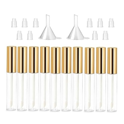 10 Ml Wimperncremesbehälterflasche Mit Gummieinsätzen Und Trichter Für Diys Kosmetik Leerer Wimperntusche von Zkydhbd