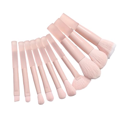 10x/Set Make Up Pinsel Set Kosmetikpinsel Lidschatten Pinsel Concealer Pinsel Reisepinsel Set Mit Aufbewahrungstasche Für Den Täglichen Gebrauch von Zkydhbd