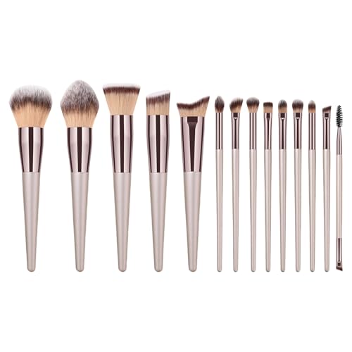 14-teiliges Kosmetikpinsel Set Make Up Pinsel Set Lidschattenpinsel Vollgesichts Make Up Pinsel Set Concealer Pinsel Für Frauen von Zkydhbd