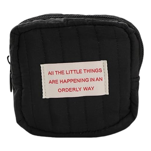 Ästhetischer Kosmetikbeutel Square Make Up Korean Styles Hautpflege Organisatoren Toilettenstraße Aufbewahrung Waschung Toilettenkörper Styles Make Up Waschen Ästhetischer Kosmetikmünze Geldbörse von Zkydhbd