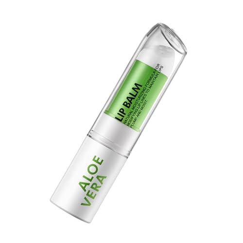 Aloe Lip Balm Feuchtigkeitsfeuchtigkeitsfeuchtiger Lippenstift Balsam Stick Anti Gebrochenes Öl Natürlicher Lippenstift Basis Feuchtigkeitscreme Lippenfeuchtigkeitscreme von Zkydhbd