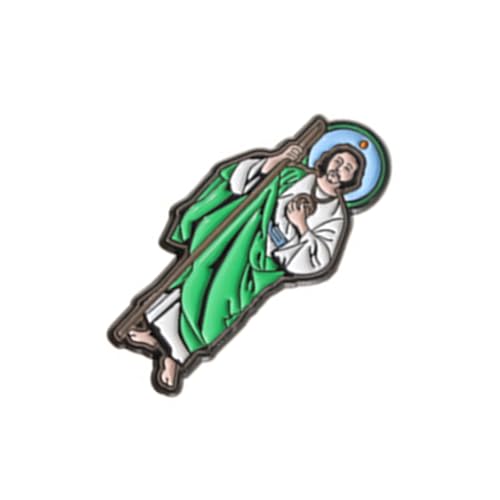 Clip Alloy Brosche Revers Pin Modische Religiöse Rucksack Abzeichen Handgefertigtes Schmuck Geschenk Für Kirchliche Aktivitäten Kreative Broschen von Zkydhbd