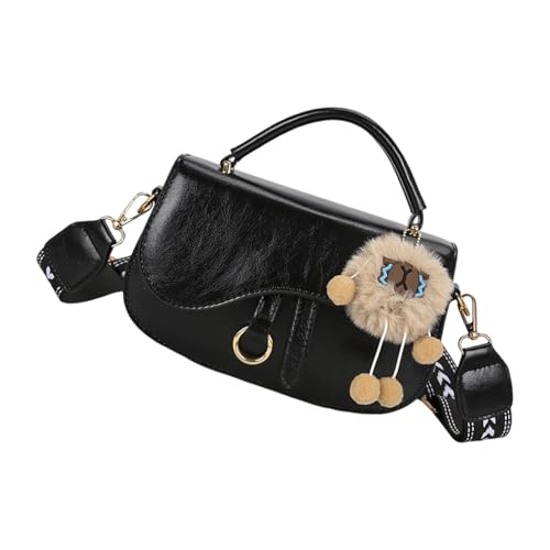 Crossbody Bag Compact PU Konstruktion Abnehmbar Dekorative Zubehör Umhängetaschen Praktischer Outfit Enhancer Täglich Verwenden Umhängetasche von Zkydhbd