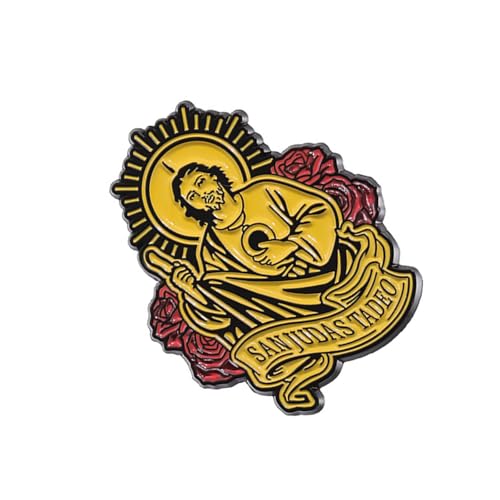 Detaillierte Legierung Brosche Revers Anstecknadel Mode Religiöse Rucksack Abzeichen Handgefertigtes Schmuck Geschenk Für Kirchliche Aktivitäten Alltags Tragen Pin von Zkydhbd