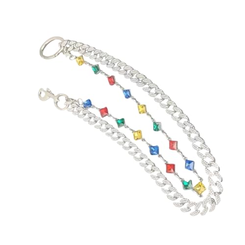 Einstellbare Länge Legierte Hosen Kette Accessoire Hosen Dekoration Für Modeliebhaber Ideal Für Lässige Outfits Musikfestival Kettenzubehör von Zkydhbd