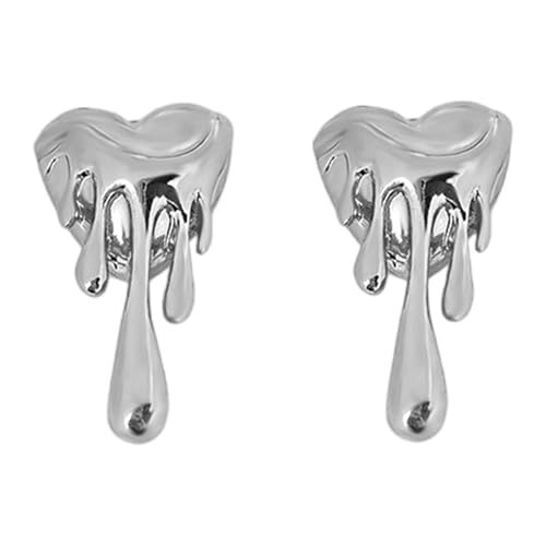 Einzigartige Herzschmelzohrringe Accessoires Trendy Heart Designs Ohrringe Accessoire Für Mode Forward Frauen Täglich Look Frauen Modeaccessoires von Zkydhbd