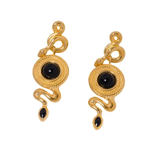 Einzigartige Schlangendesigns Ohrringe Bequeme Tägliche Kleidung Elegant Perfekt Für Einen Raffinierten Look Snake Designs Schmuck von Zkydhbd