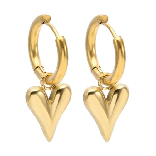 Event Catching Heart Dangle Ohrringe Personalisiert Huggie Hoop Ohrringe Party Accessoires Ohr Verzierungen Für Frauen Mädchen Stilvoller Und Modischer Ohrbedeckung von Zkydhbd