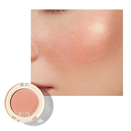 Face Blusher Paletten Lang Anhaltendes Leichtgewicht Pulver Natürlicher Look Errötungen Palette Für Frauen Girls Geschenke Mattpulver Make Up von Zkydhbd