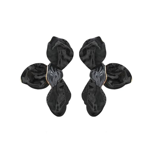 Flower Statement Ohrringe Moderne Ohrschmuck Frau Stilvolle Bolzen Legierungstextur Für Verschiedene Anlässe Stilvolle Ohrzubehör von Zkydhbd
