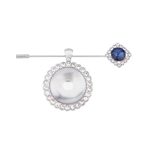 Fotohalter Anhänger Braut Bouquet Schmuck Kreisförmige Glas Cabochons Legierung von Zkydhbd