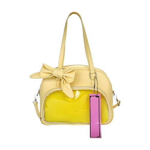 Frauen Handtasche Schöne Bögen Itabag Japanische Styles Crossbody Bag Pu Leder Schulter Für Pin Display Frau Schulter PU Leder Messenger Itabag Schöne Bögen Crossbody von Zkydhbd