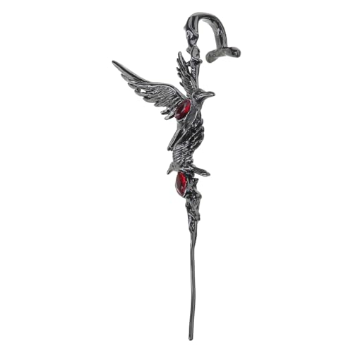 Gothic Crow Ohrmanschette Mit Thorns Designs Schmuckaccessoire Für Trendige Mode Enthusiasten Suchen Einzigartige Stile. Täglich Verwenden Sie Einzigartige Krähendesigns. von Zkydhbd
