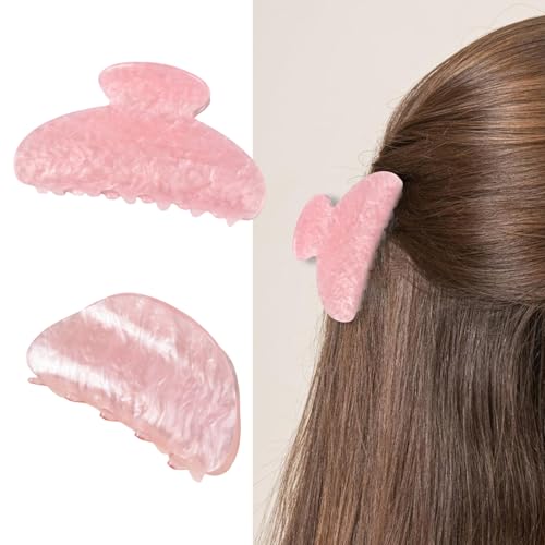 Haarklaue Clip Großer Clip Kopfbedecker Haarklaue Klemme Elegante Breite Haarhalter Barrettes Starke Haarnadel Für Mädchen von Zkydhbd